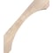 Ekena Millwork 5 1/2"W x 26"D x 30"H Legacy Smooth Knee Brace, Douglas Fir BRC06X26X30LEC00SDF - alternate 3